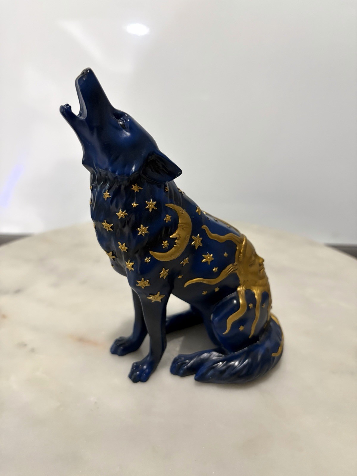 Westland Call Of The Wolf Celestial Eclipse Resin Figurine Moon & Stars 14104 Westland Call Of The Wolf Celestial Eclipse Resin Figurine Moon & Stars 14104