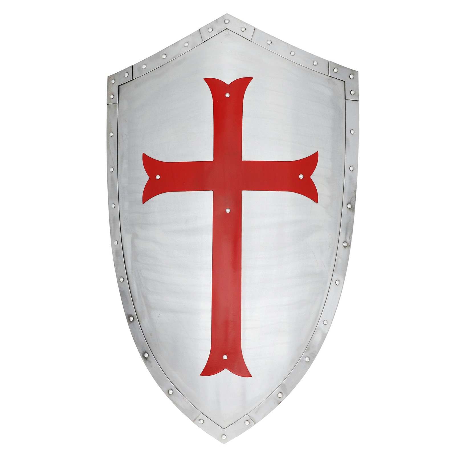 Medieval Knights Templar Shield Crusader Red Cross 28 Medieval Knights Templar Shield Crusader Red Cross 28