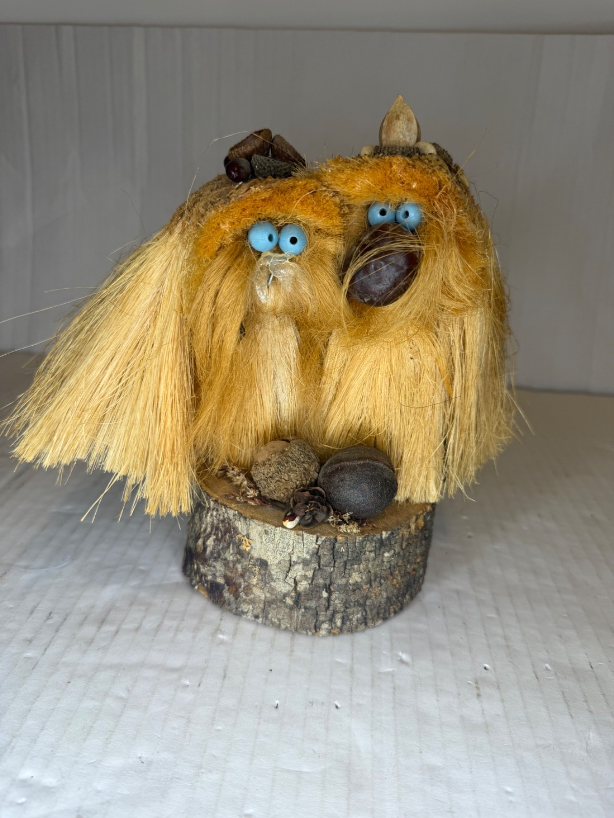 Vintage Ken Arensbak 5 Arts Studio Woodland Troll Couple Tennessee Folk Art Vintage Ken Arensbak 5 Arts Studio Woodland Troll Couple Tennessee Folk Art