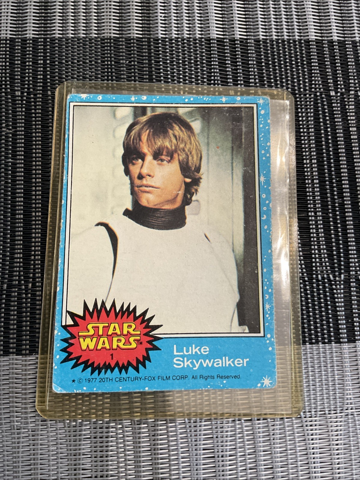 Luke Skywalker - 1977 Topps Star Wars #1