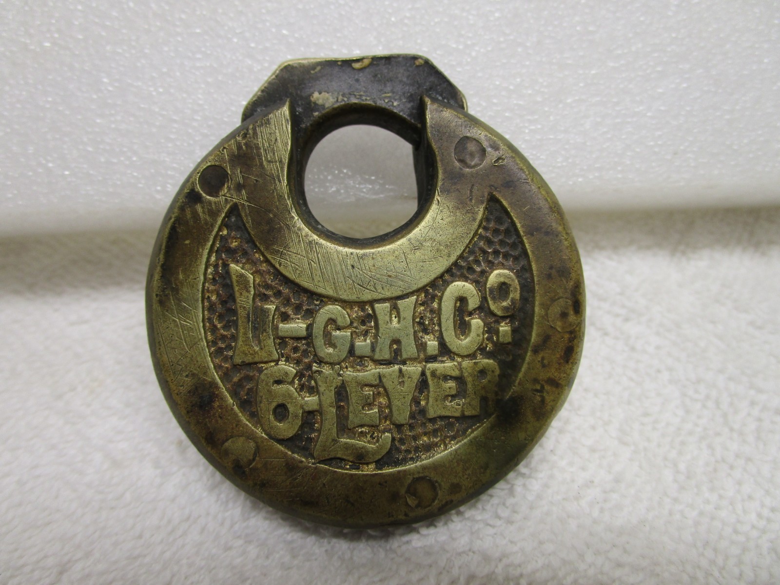 Antique cast brass \