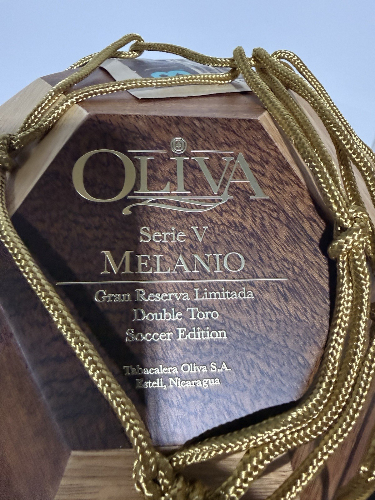 Oliva Serie V Melanio World Cup Limited Edition Empty Humidor