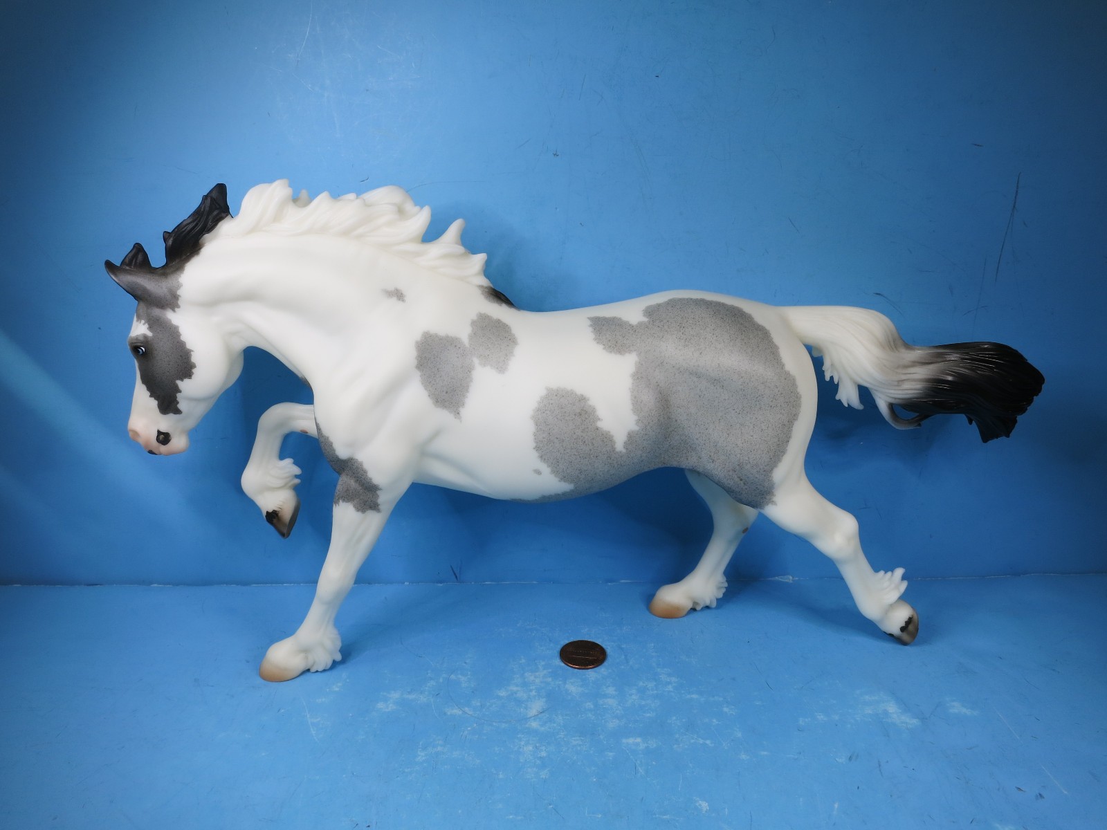 BREYER BREYERFEST 2026-Uff Da Blue Roan Pinto Welsh Cob-Online LTD Edition-NEW BREYER BREYERFEST 2026-Uff Da Blue Roan Pinto Welsh Cob-Online LTD Edition-NEW