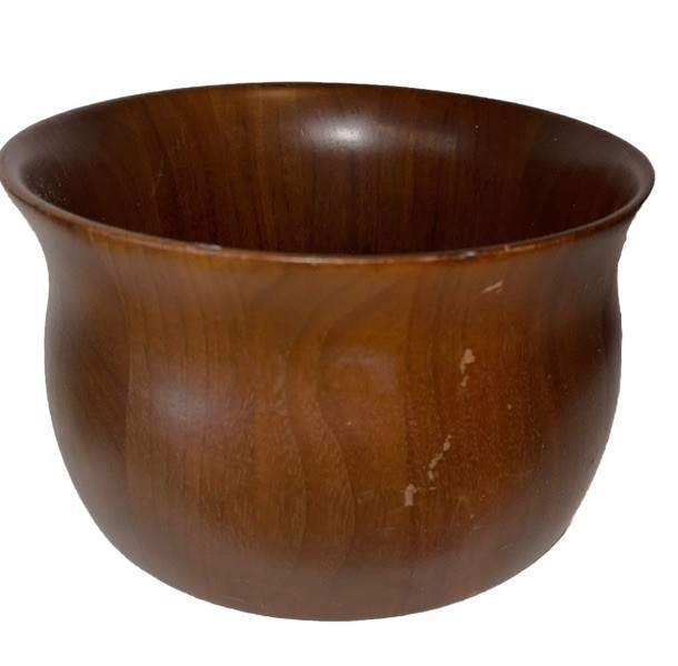 Solid American Walnut Large Salad Bowl Diversified Industries USA Solid American Walnut Large Salad Bowl Diversified Industries USA