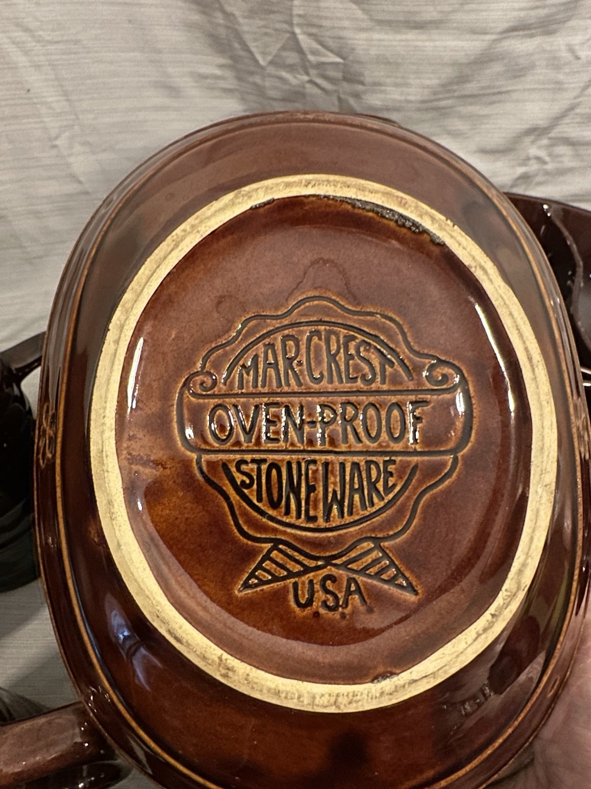 Collection of Vintage Marcrest Oven-Proof Stoneware