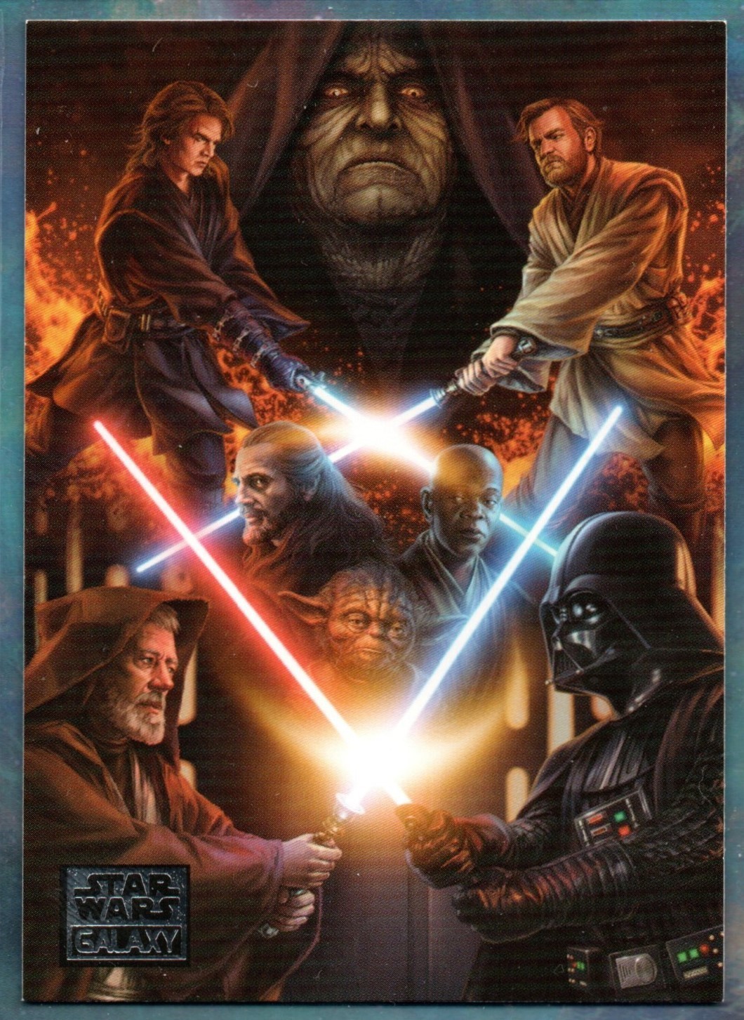 2011 Topps Star Wars Galaxy Series 6 BASE #61 / BROTHERHOOD OF THE BLADE 2011 Topps Star Wars Galaxy Series 6 BASE #61 / BROTHERHOOD OF THE BLADE