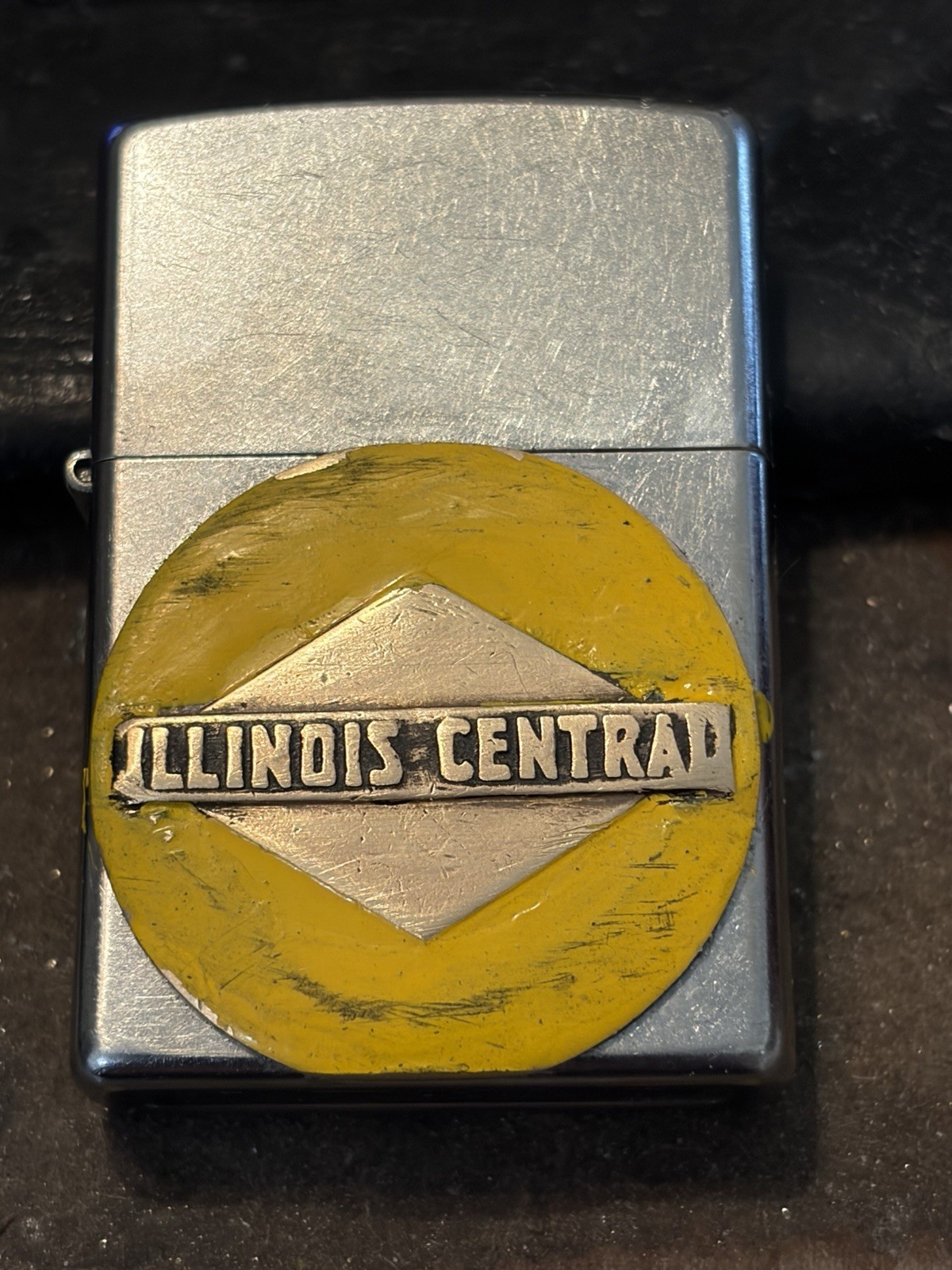 Zippo Lighter Illinois Central Railroad 