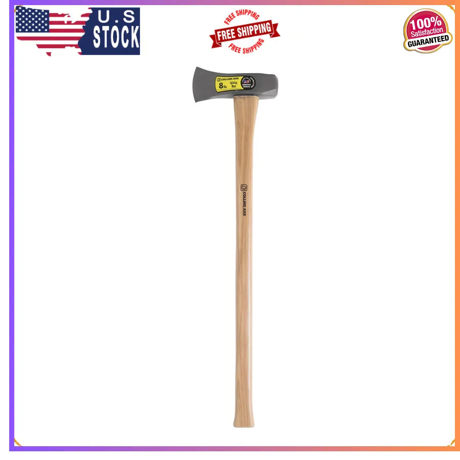 Collins 8 lb Single Bit Splitting Maul 36 in Wood Handle Collins 8 lb Single Bit Splitting Maul 36 in Wood Handle