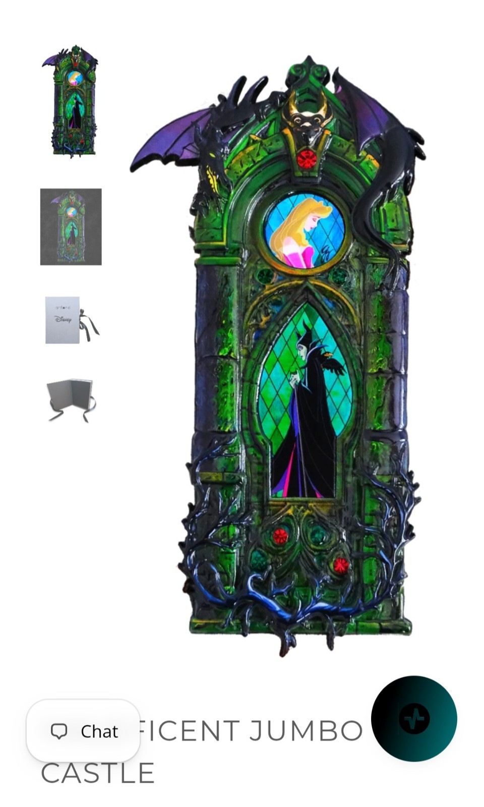 Artland Maleficent Jumbo Castle Pin Confirmed Sold Out LE 100 Artland Maleficent Jumbo Castle Pin Confirmed Sold Out LE 100