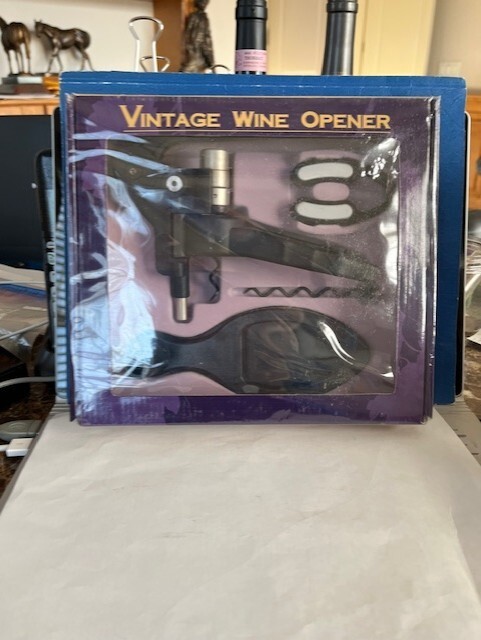 Vintage Wine Opener Nantucket Distributing Lever Action/ Corkscrew NEW Other Vintage Wine Opener Nantucket Distributing Lever Action/ Corkscrew NEW Other