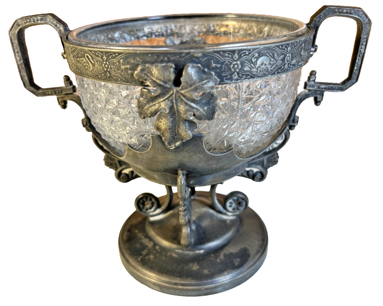 Antique Medieval Chalice Goblet Glass Liner DnD Renaissance Gothic Cup LARP Mead