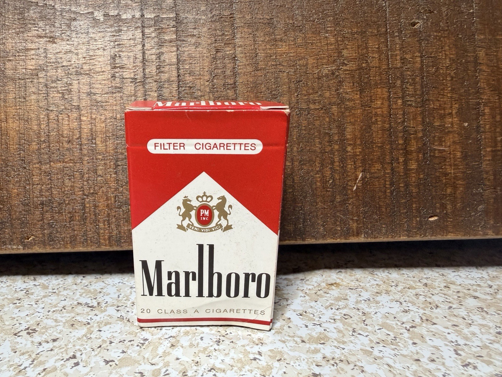 Vintage Marlboro Mini Cigarette Pack Box Stick Matches Never Opened