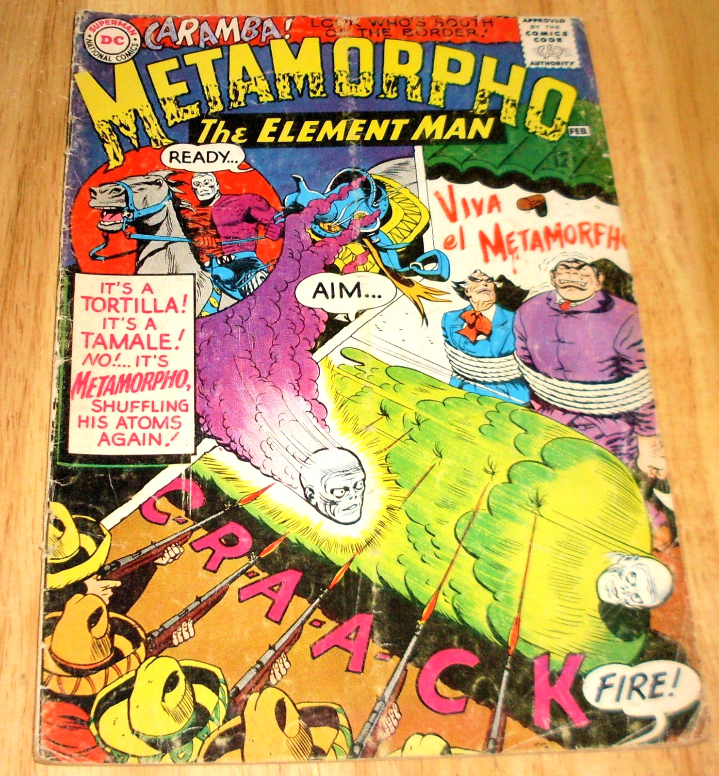 Metamorpho 4 (2.0) 1st Print 1966 DC Comics - Flat Rate Shipping Metamorpho 4 (2.0) 1st Print 1966 DC Comics - Flat Rate Shipping