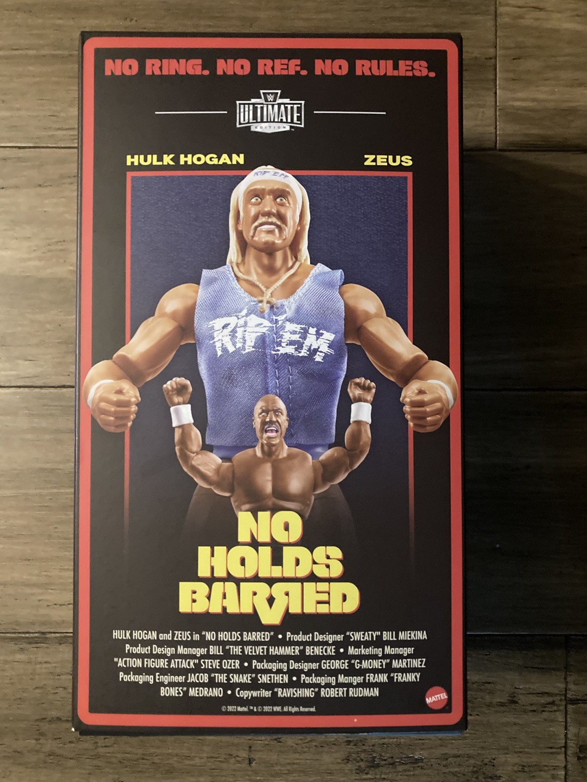 Mattel WWE Ultimate Edition Hulk Hogan & Zeus 2-Pack No Holds Barred VHS HJJ44 Mattel WWE Ultimate Edition Hulk Hogan & Zeus 2-Pack No Holds Barred VHS HJJ44