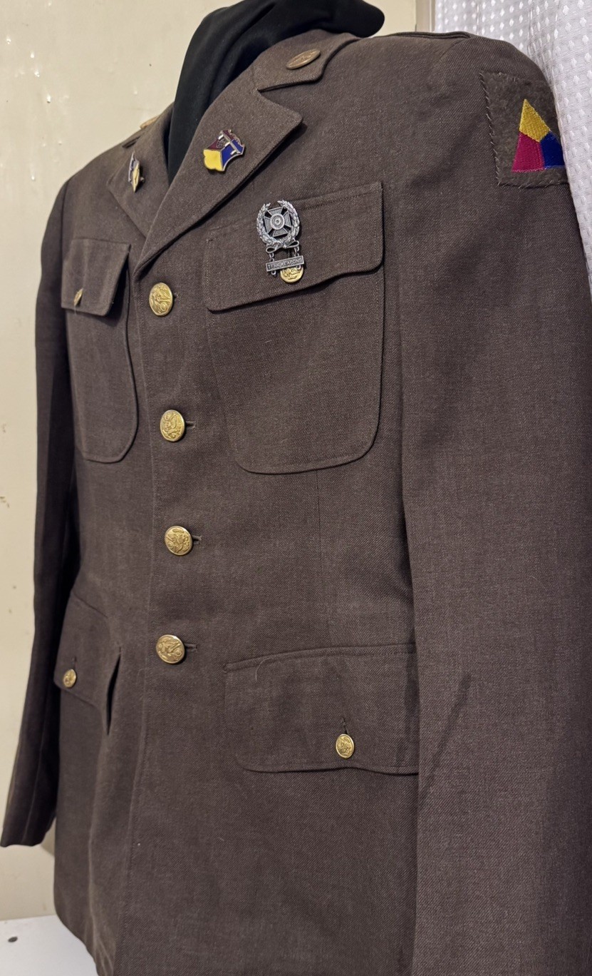 Pre WWII M1926 Spec 8-31B Service Coat • 66th Infantry Regt (Light Tank)1933