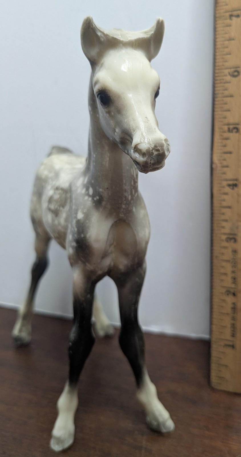 Vintage Breyer Horse Arabian Foal #220 Dapple Gray. 1972-1988
