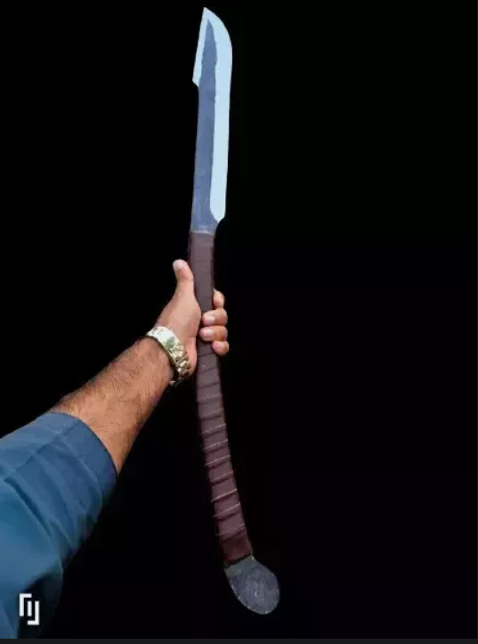 Custom Handmade 32-in Carbon Steel 1095  Hunting Sword with Sheath