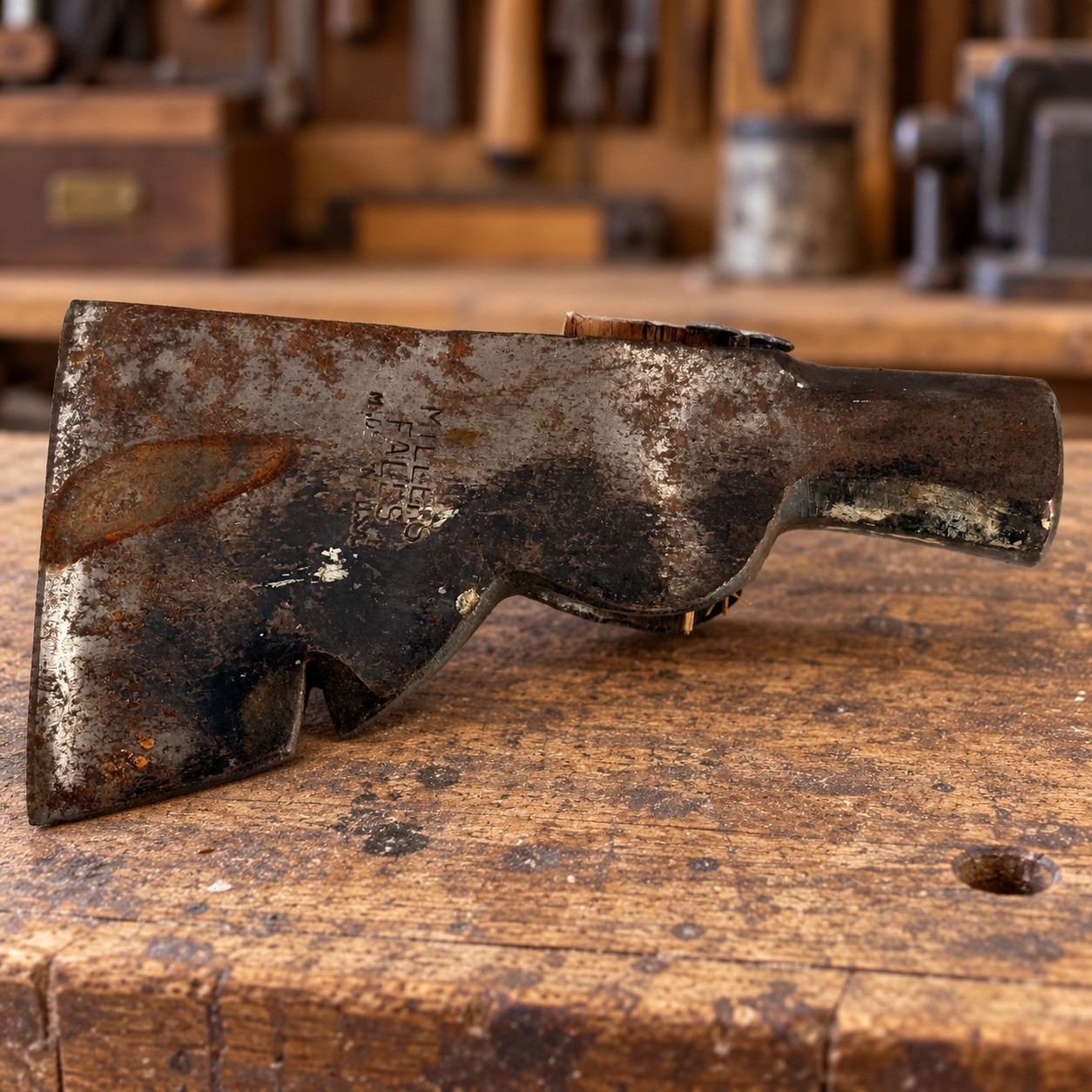 Vintage Millers Falls #9255 - Hatchet HEAD Made in U.S.A. For Restoration Scarce