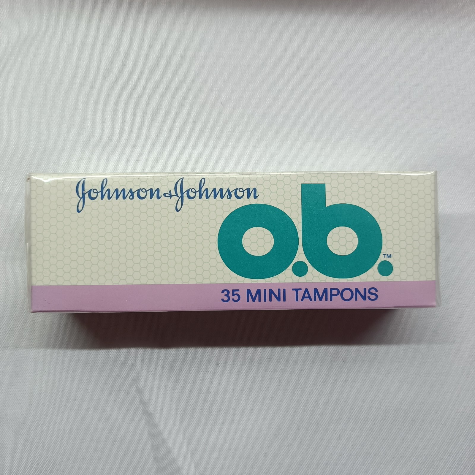 NOS Vtg Johnson & Johnson O.B. 35 Mini Tampons New Sealed 70s 80s Collectable