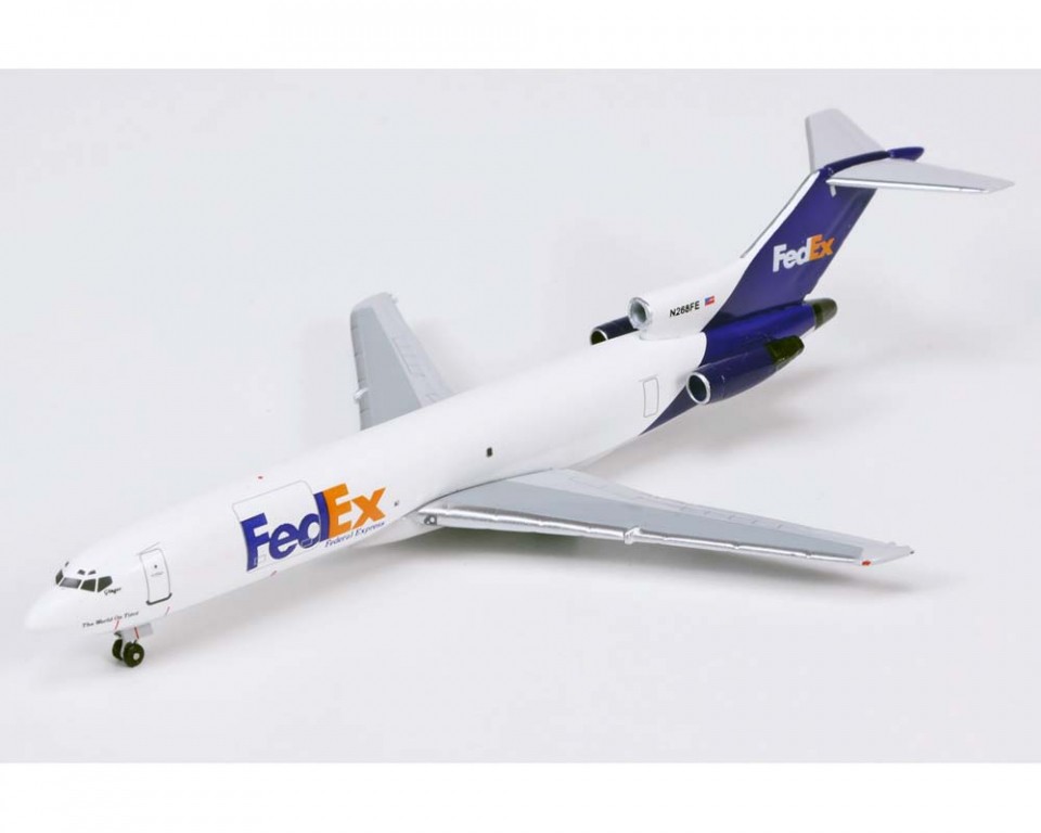 Aeroclassics AC411549 FedEx Boeing 727-200 N268FE Diecast 1/400 Model Airplane