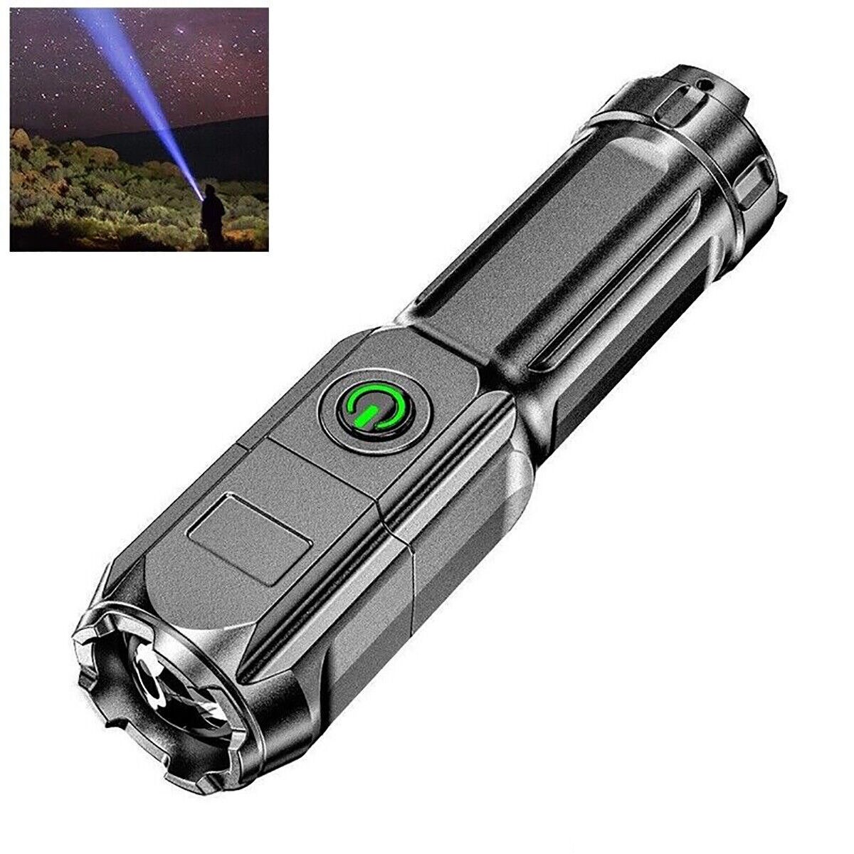 1-3 Pcs Super-Bright LED Tactical Military LED Flashlight Torch 3 Mode Zoomable 1-3 Pcs Super-Bright LED Tactical Military LED Flashlight Torch 3 Mode Zoomable