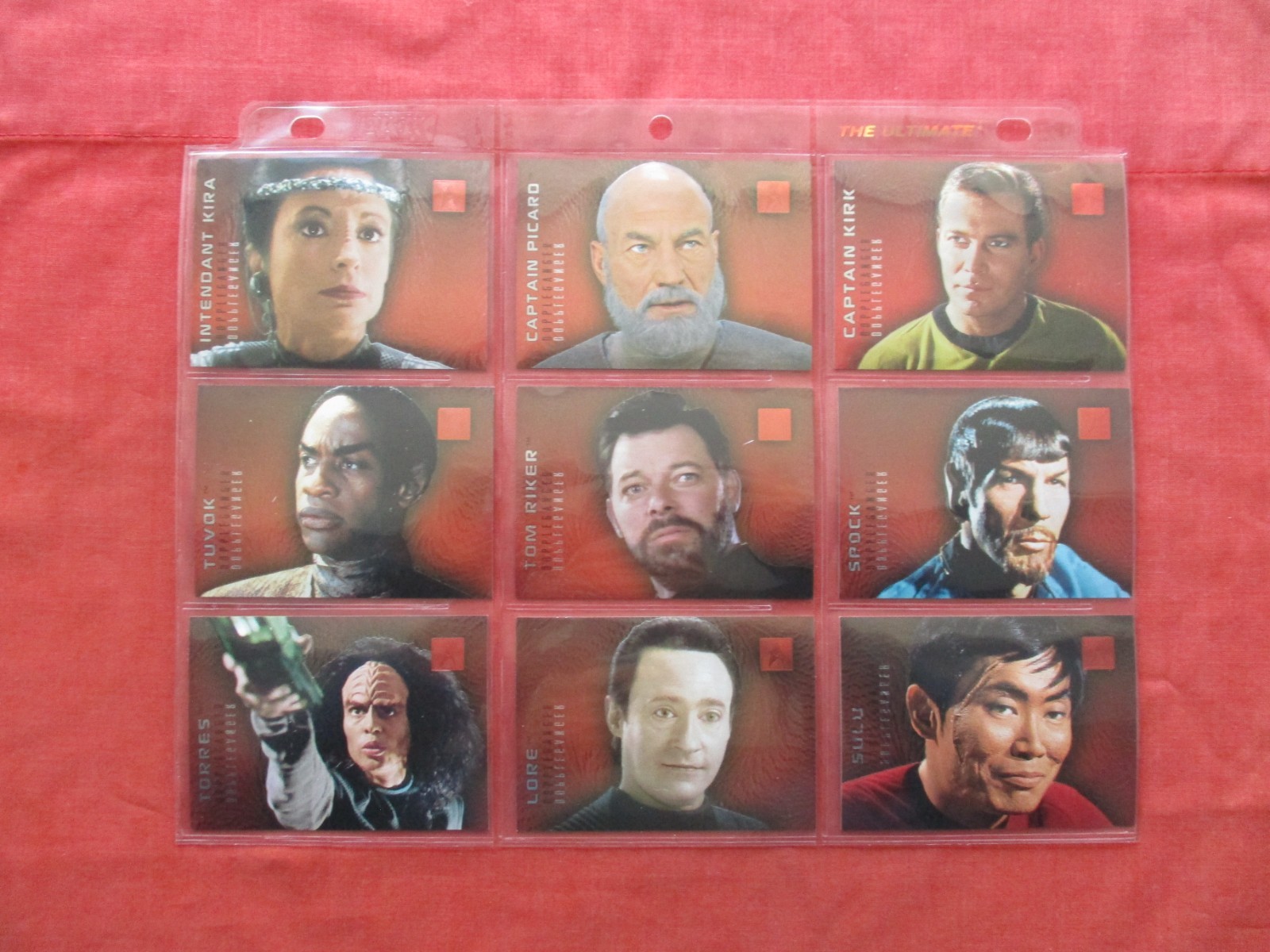 1996 SkyBox 30 Years of Star Trek Phase 2 Doppelgangers  9 card set   B5