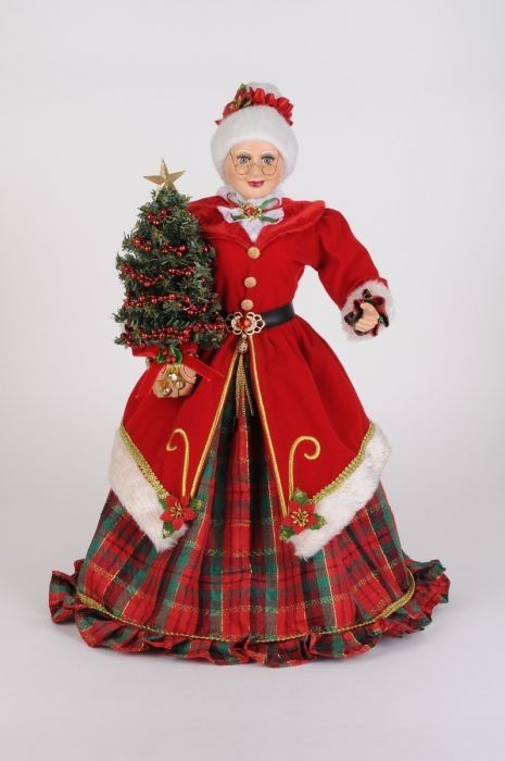 Karen Didion Originals The Lighted 20 Inch Traditional Mrs Claus CC20-63R Karen Didion Originals The Lighted 20 Inch Traditional Mrs Claus CC20-63R
