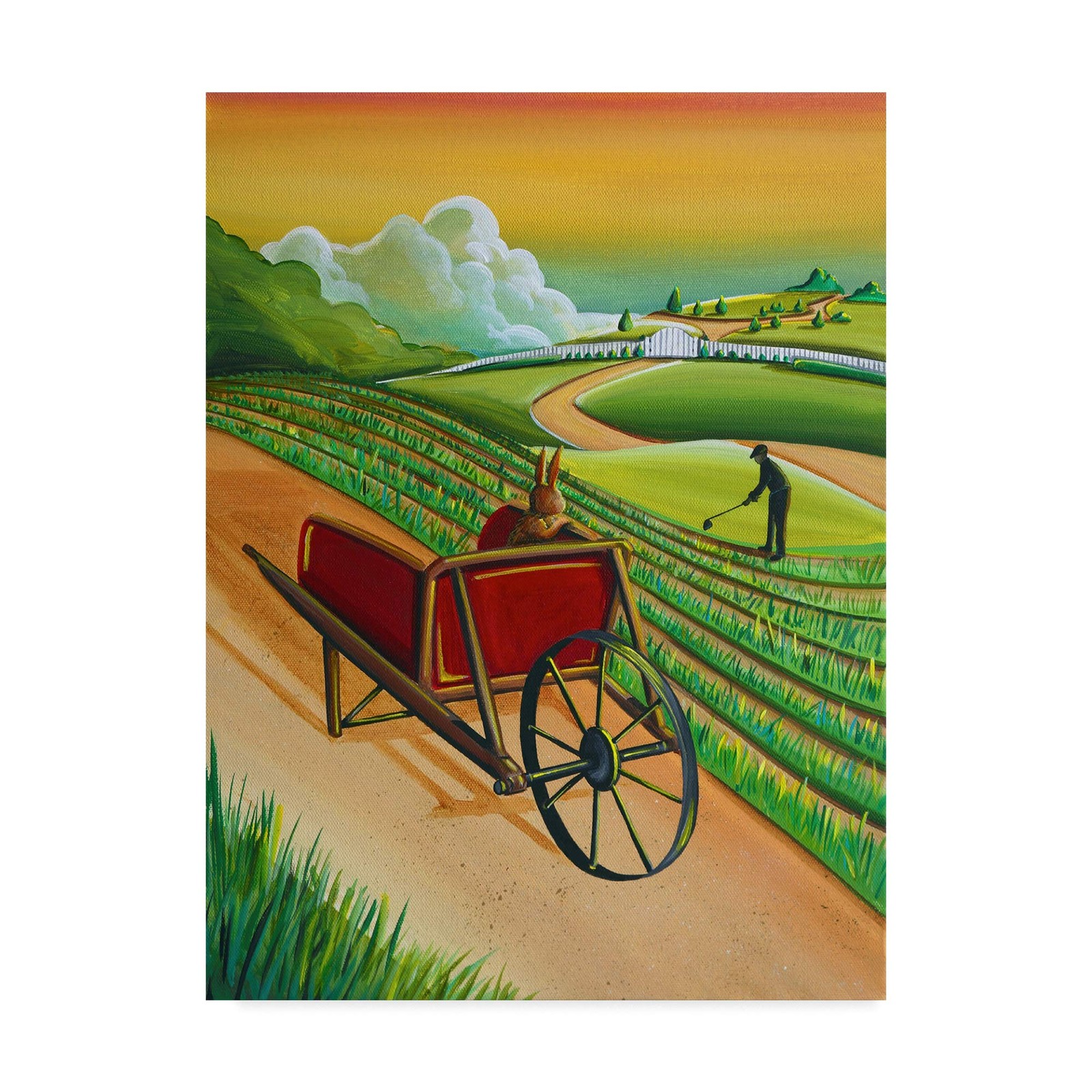 Trademark Fine Art Peter Rabbit 15 Cindy Thornton 14x19-Inch Print Trademark Fine Art Peter Rabbit 15 Cindy Thornton 14x19-Inch Print