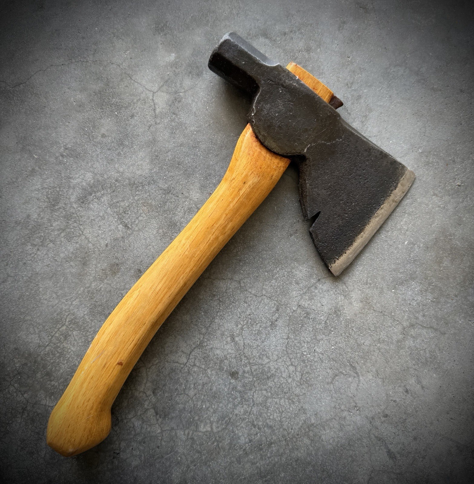 Vintage Briar Edge Service Tools Hatchet 12” Liam Hoffman Carver Handle 