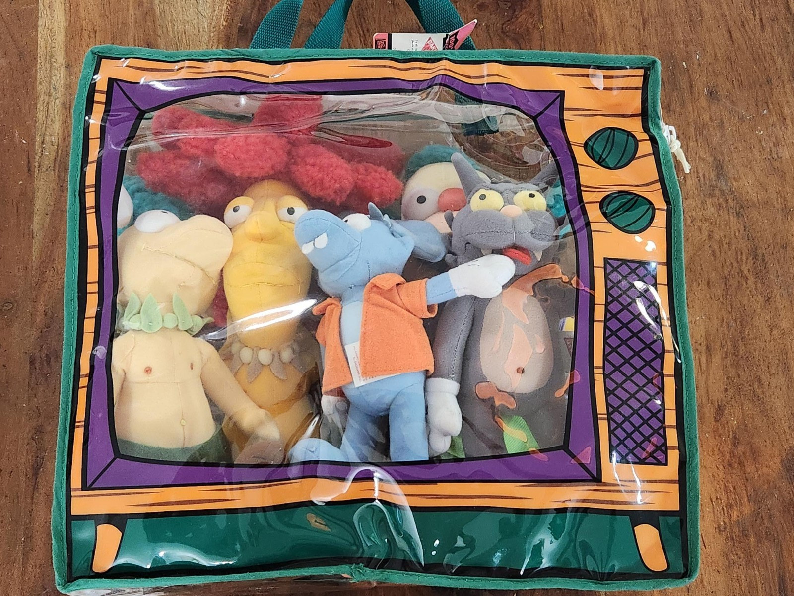 The Simpsons Krusty The Clown Show Set Plush Dakin 2005 - RARE The Simpsons Krusty The Clown Show Set Plush Dakin 2005 - RARE