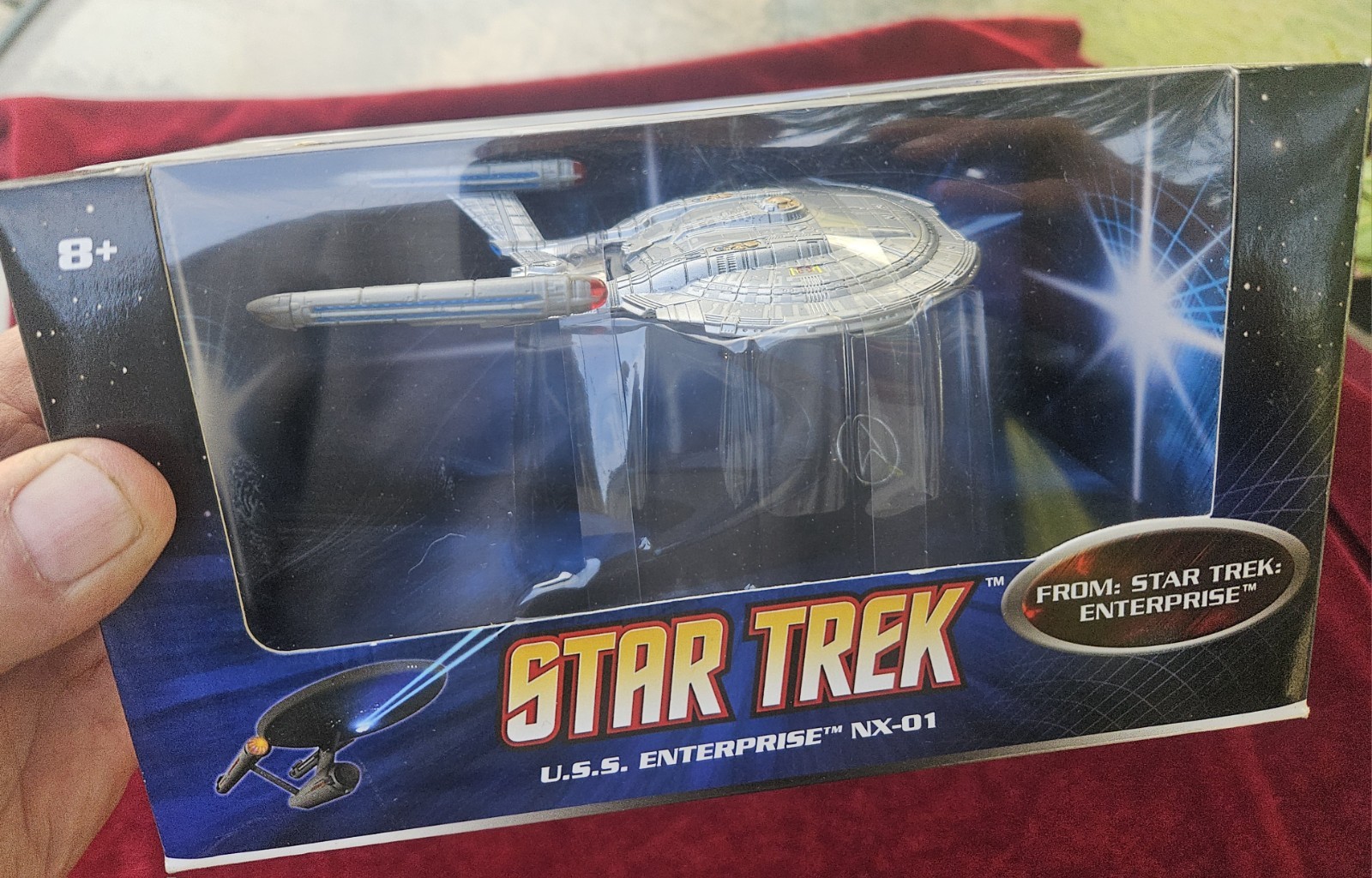 New Sealed Hot Wheels Star Trek USS Enterprise NX-01 2010 Mattel R4785