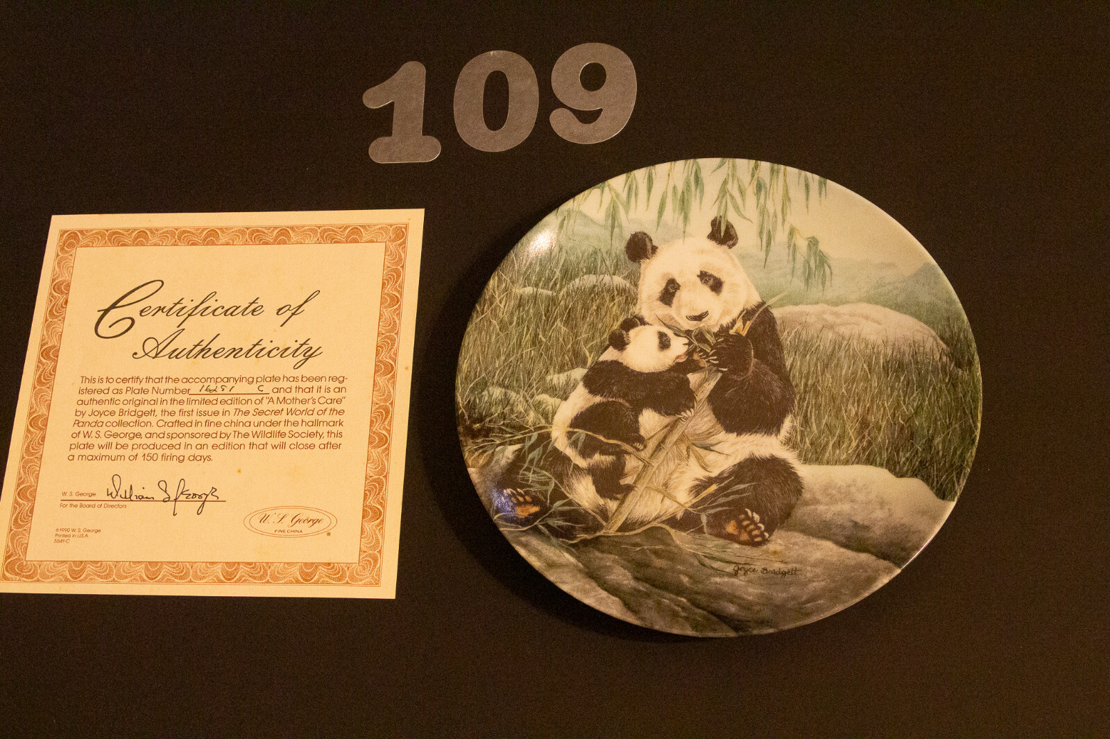 The Secret World Of The Panda/A Frolic In The Snow Plate, W.S. George #2056R