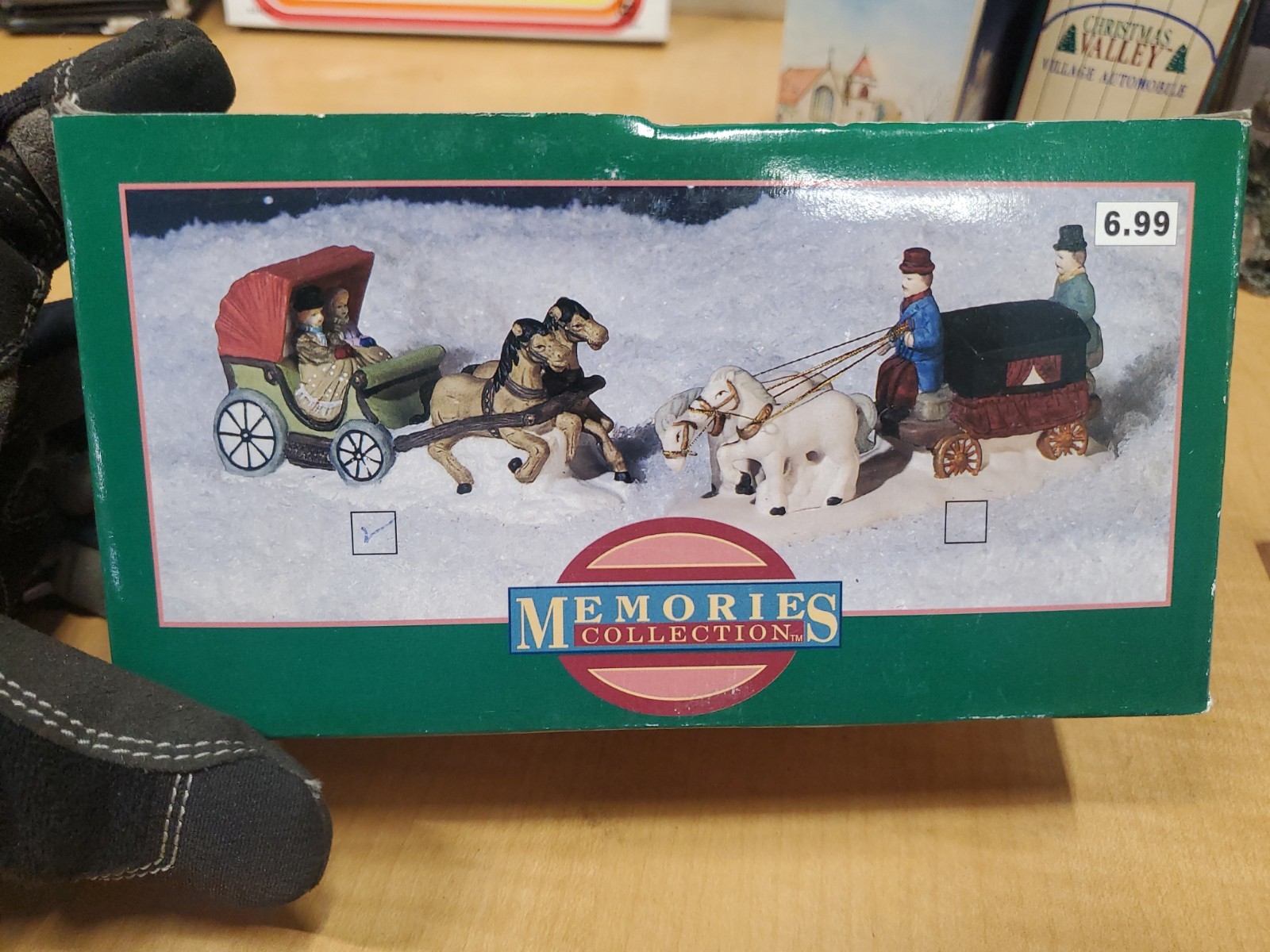 Vintage Christmas Decorations Off Branded Department 56 With 3 Animals Mixed #2