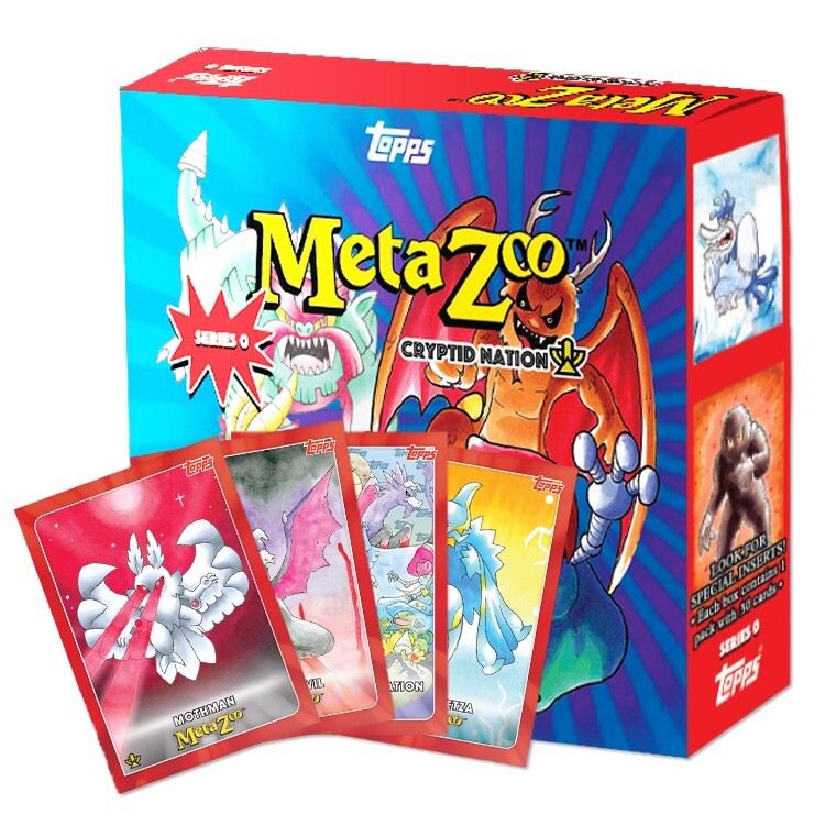 2021 TOPPS METAZOO CRYPTID NATION SERIES 0 30-CARD SEALED PACK + 