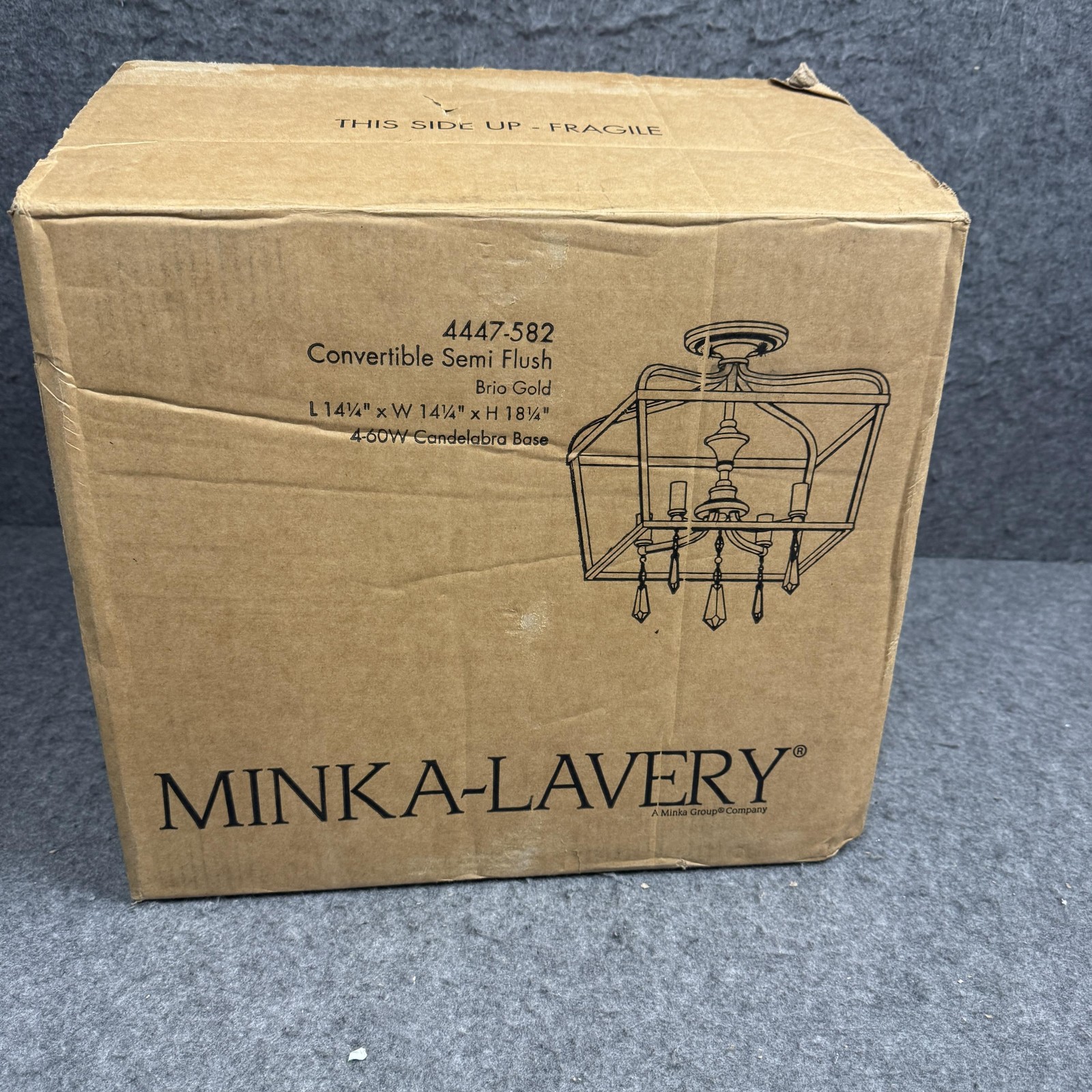 Minka Lavery 4447-582 Laurel Estate Pendant, 4-Light, 14 Minka Lavery 4447-582 Laurel Estate Pendant, 4-Light, 14