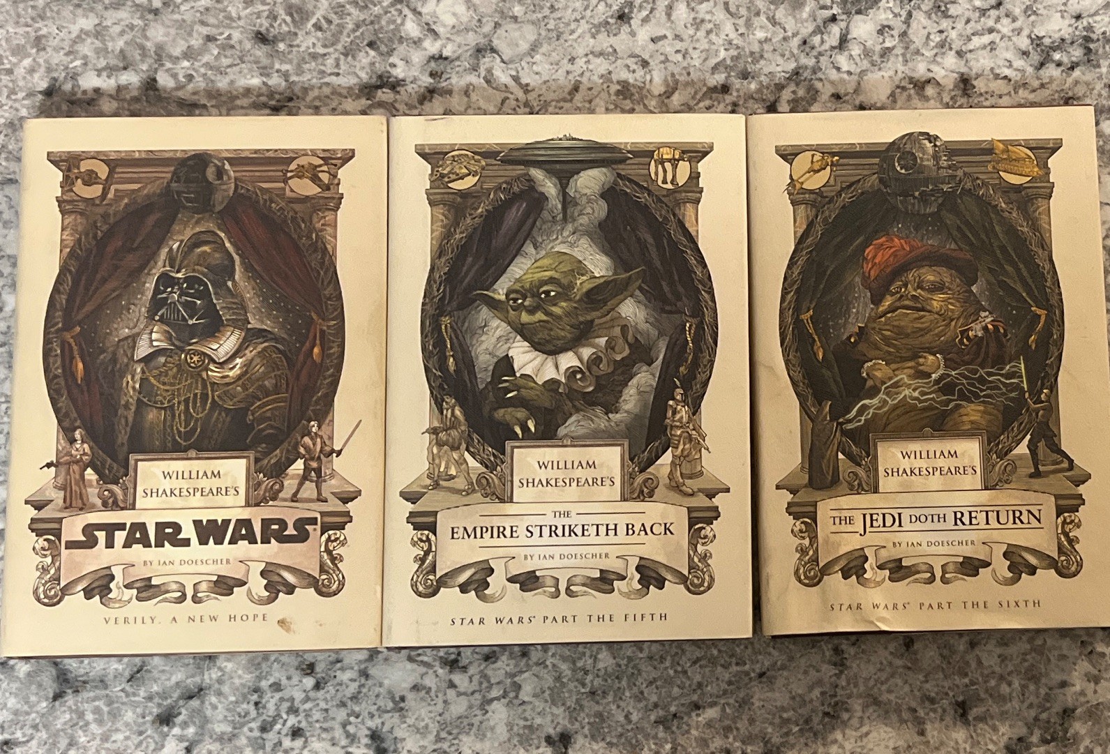 William Shakespeare’s Star Wars Trilogy 3-Book Paperback Set Ian Doescher 2014