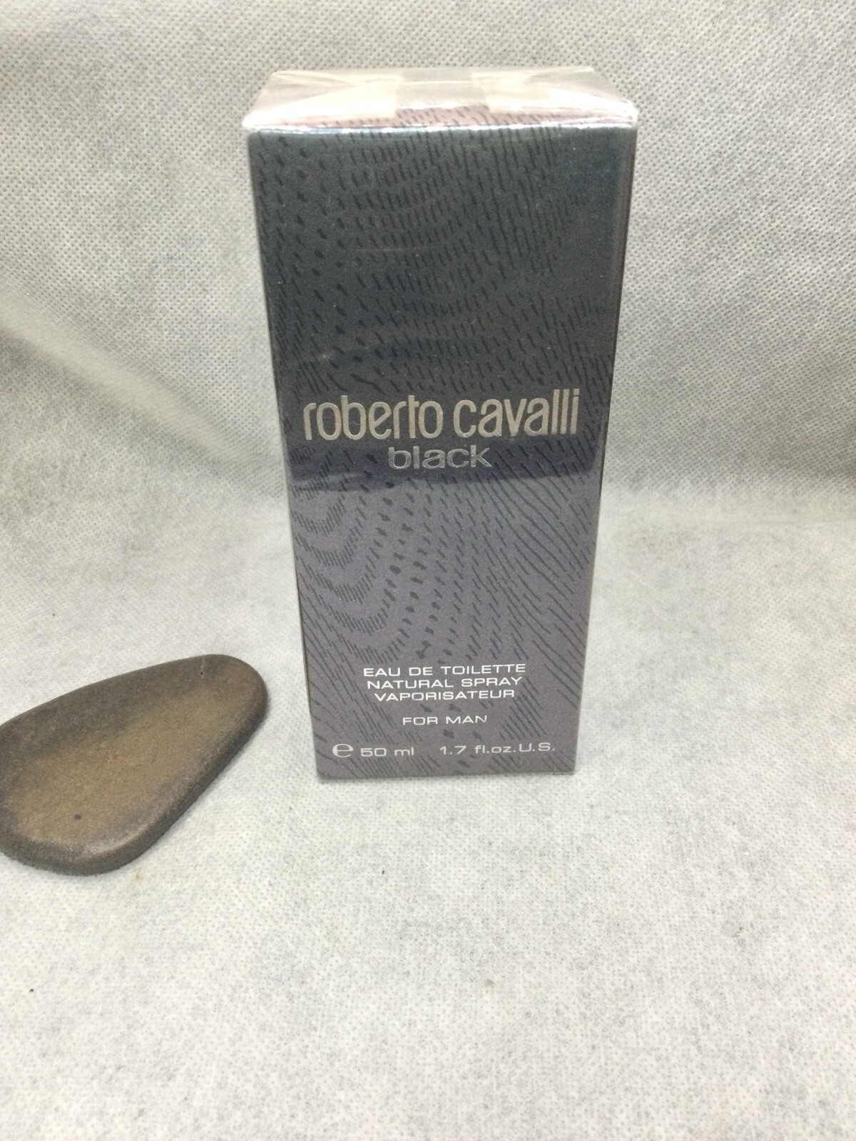 Roberto Cavalli Black Eau De Toilette For Man 50 ML SPRAY RARE SEALED Roberto Cavalli Black Eau De Toilette For Man 50 ML SPRAY RARE SEALED