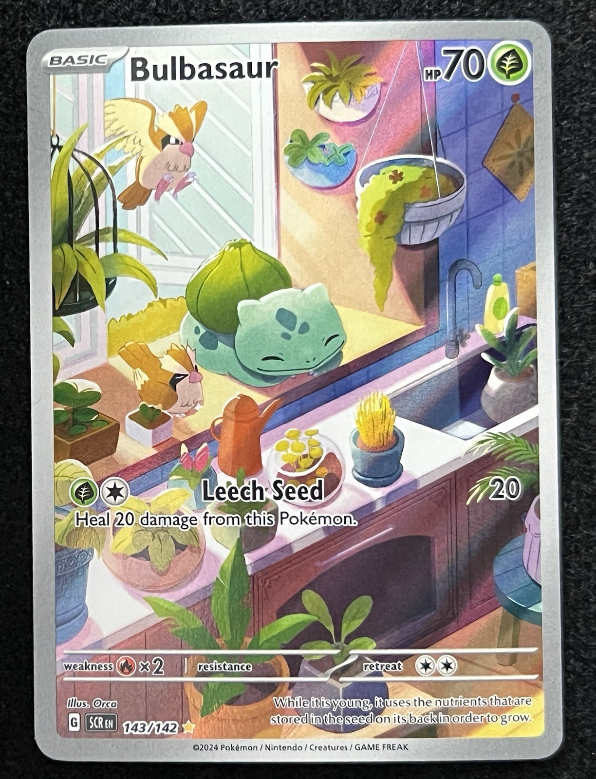 (NM) Bulbasaur 143/142 - Pokemon Stellar Crown Full Art