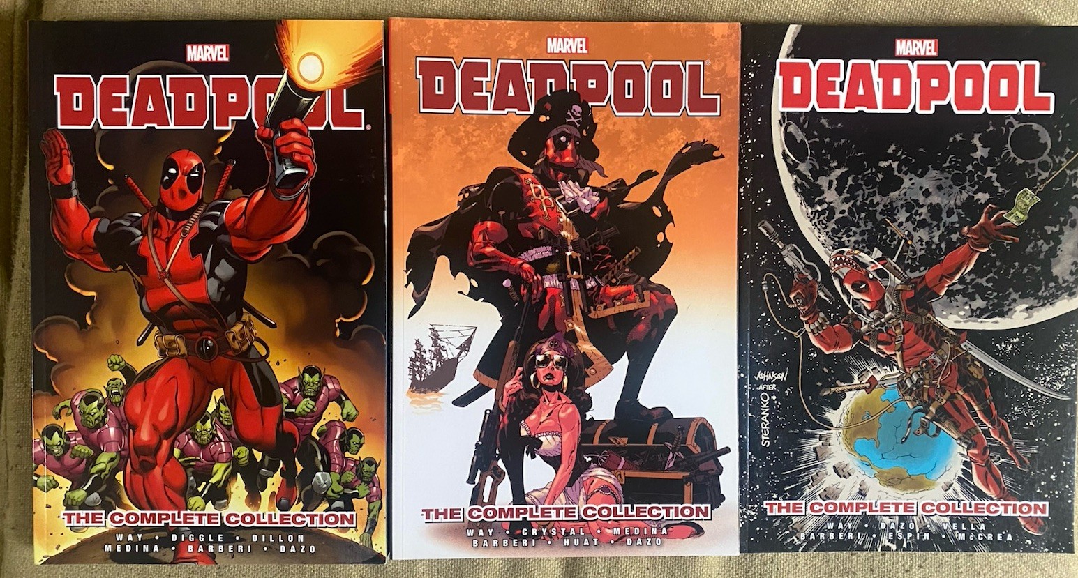Deadpool by Daniel Way Complete Collection Vol 1 2 3 tpb set Marvel 2014