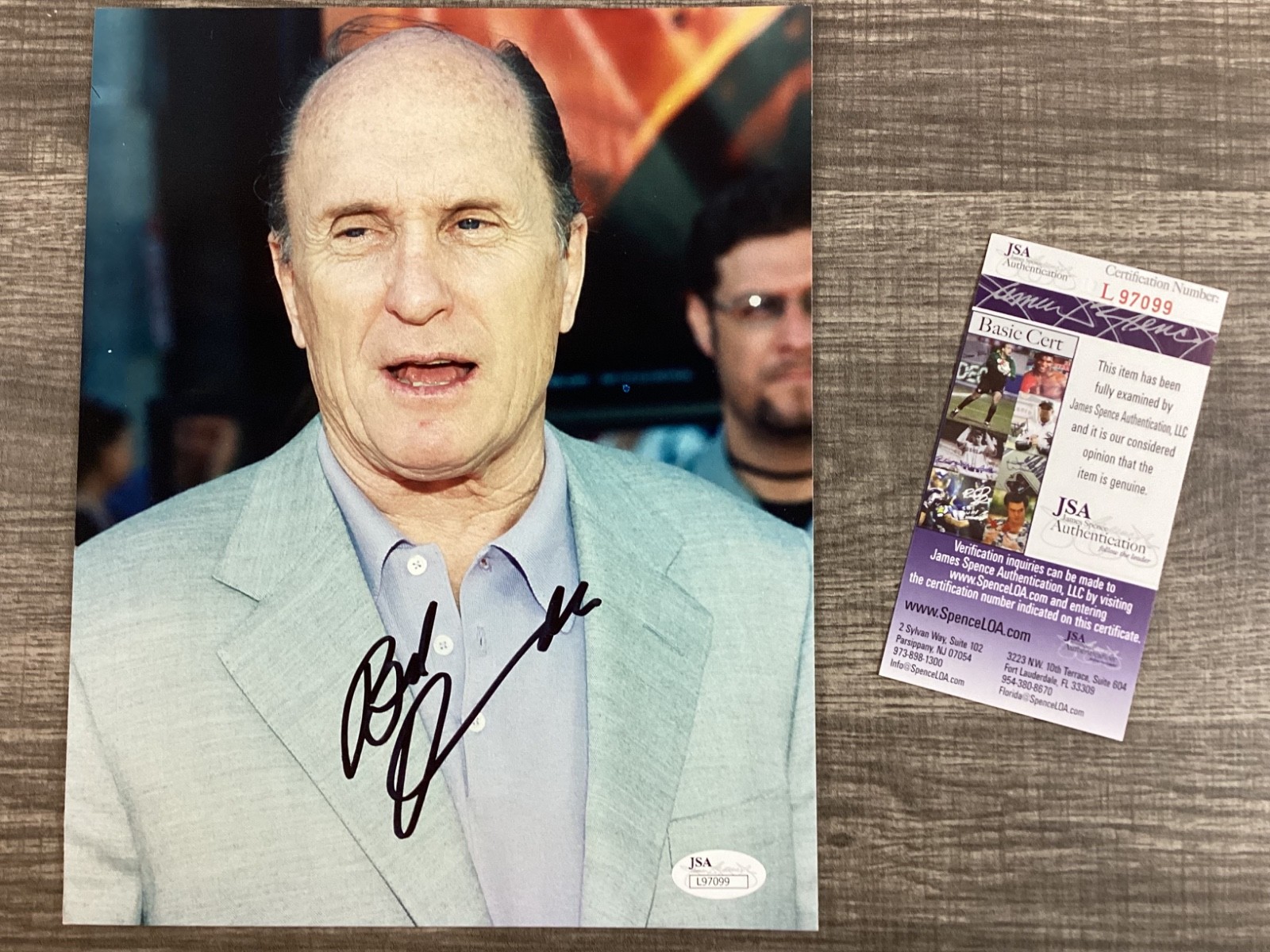 (SSG) ROBERT DUVALL Signed 8X10 Photo \