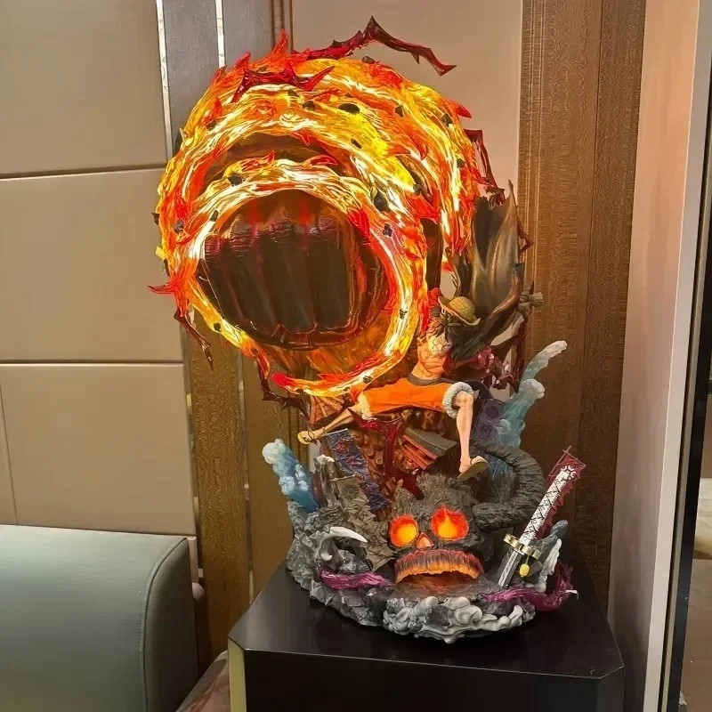 23cm Anime Luffy One Piece Figure Gk Gear 3 Monkey D. Luffy Action Figure Statue 23cm Anime Luffy One Piece Figure Gk Gear 3 Monkey D. Luffy Action Figure Statue