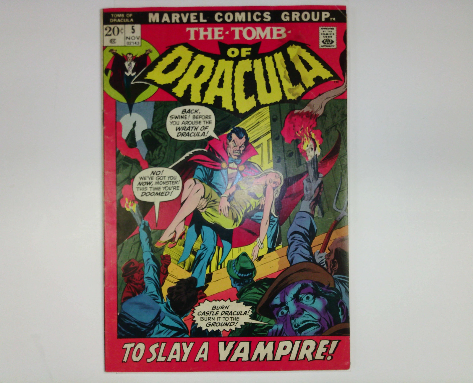 The Tomb of Dracula #5 (1972)