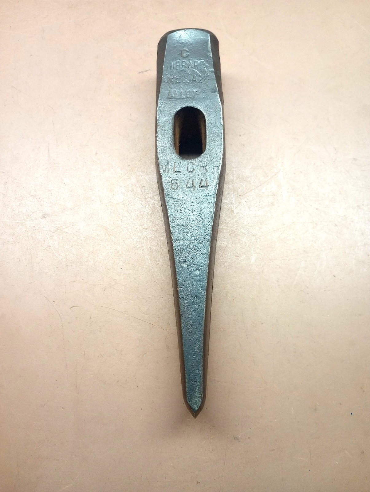 Vintage HUBBARD RR HAMMER HEAD TOOL  5 Lbs. Maine Central Railroad Stamped 6 44