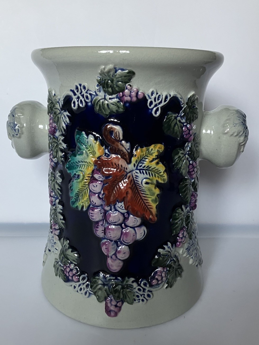 Handarbeit German Glazed Ceramic Wine Chiller 5.5 X 7.5 Inches Handarbeit German Glazed Ceramic Wine Chiller 5.5 X 7.5 Inches