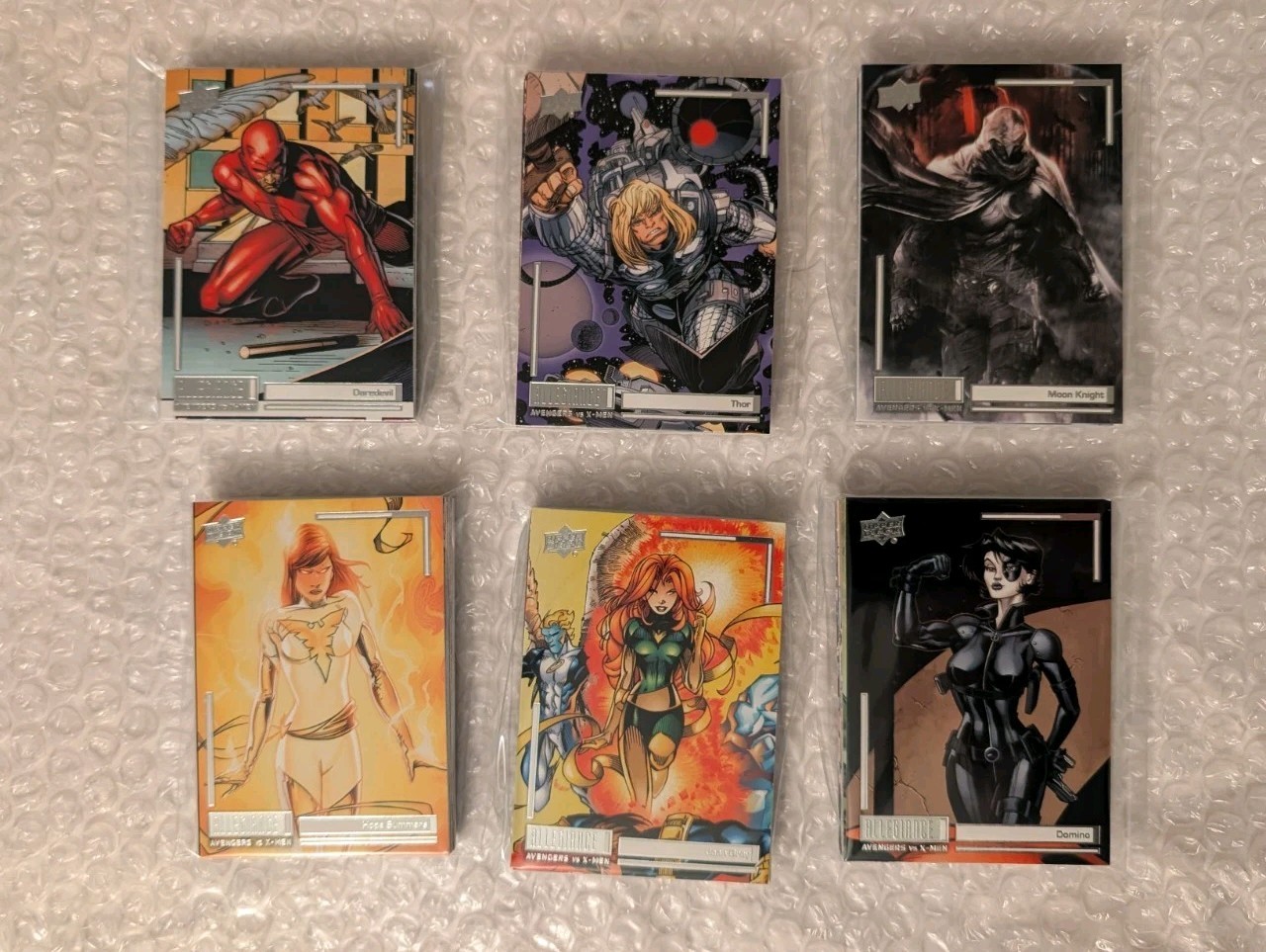 2023 Upper Deck Marvel Allegiance Avengers Vs X-Men Complete Base Set 1-90 Cards