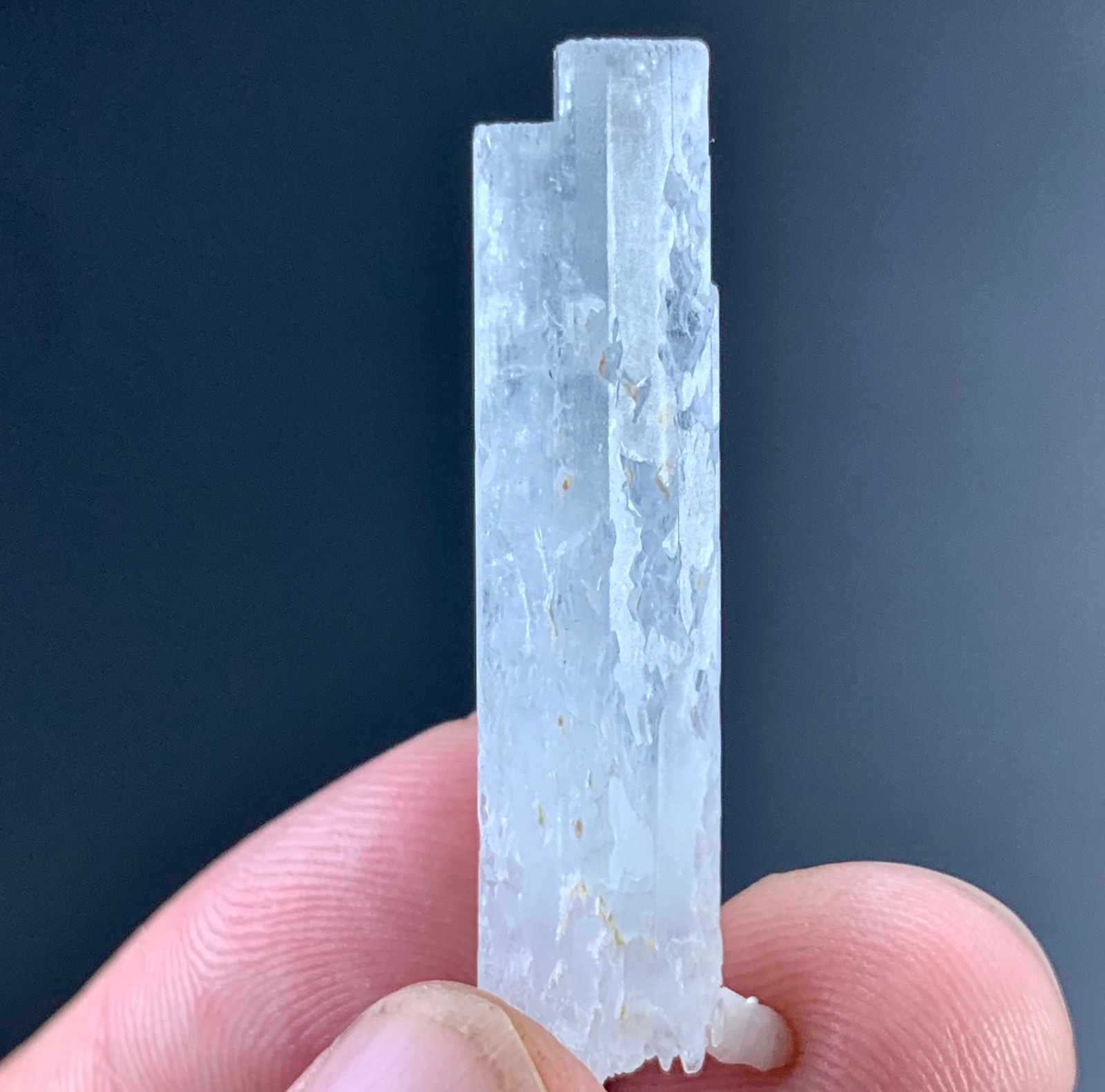 26 CT Terminated Natural top Quality Aquamarine Crystal From Skardu Pakistan