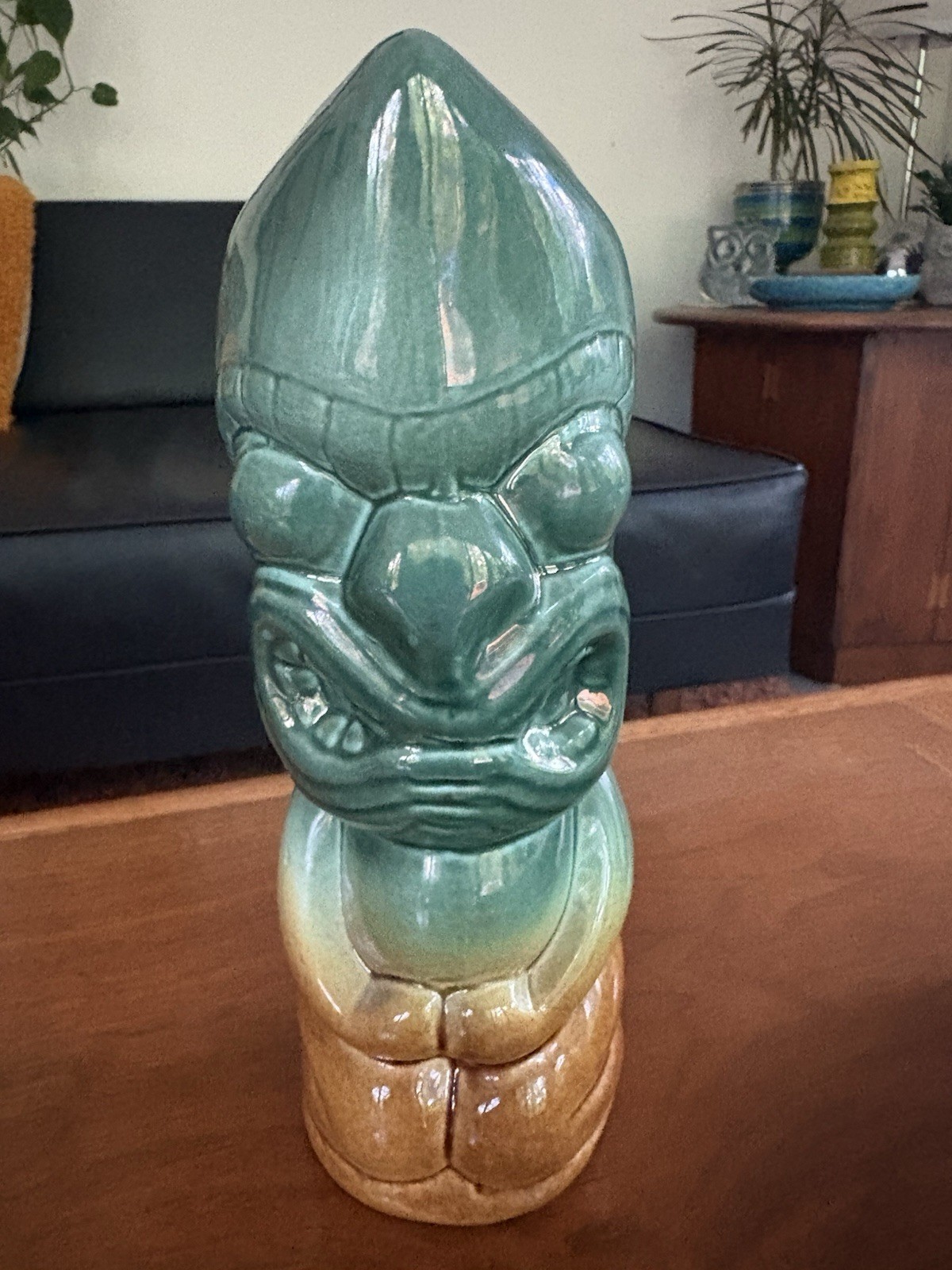 Tonga Hut 60th Anniversary Tiki Mug Palm Springs CA Excellent Tonga Hut 60th Anniversary Tiki Mug Palm Springs CA Excellent