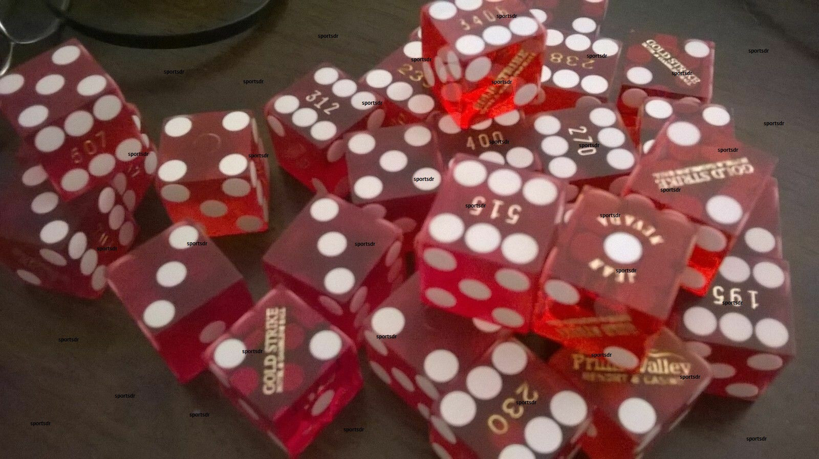 15 New Authentic Dice Las Vegas Casino Hotel Official Game Table Used Dices Lot