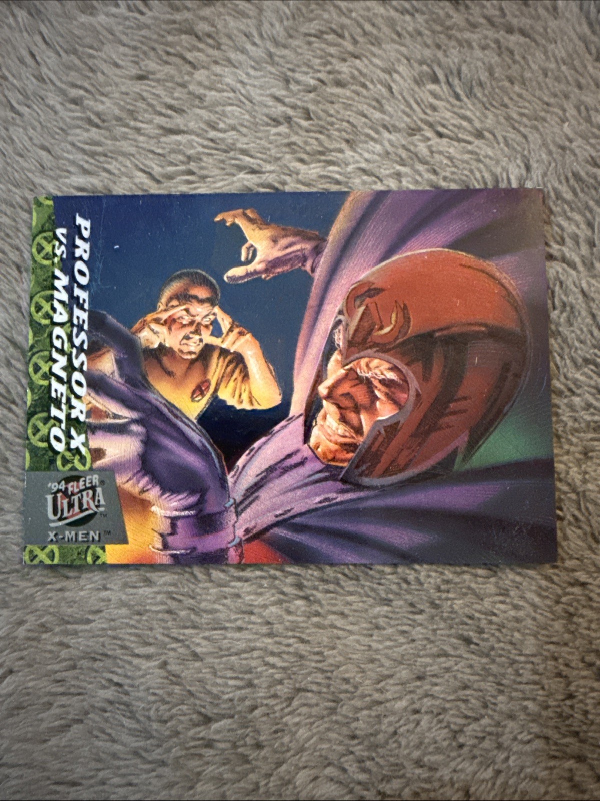 1994 Fleer Ultra X-Men Professor X vs. Magneto Limited Edition Subset #5 Marvel 1994 Fleer Ultra X-Men Professor X vs. Magneto Limited Edition Subset #5 Marvel
