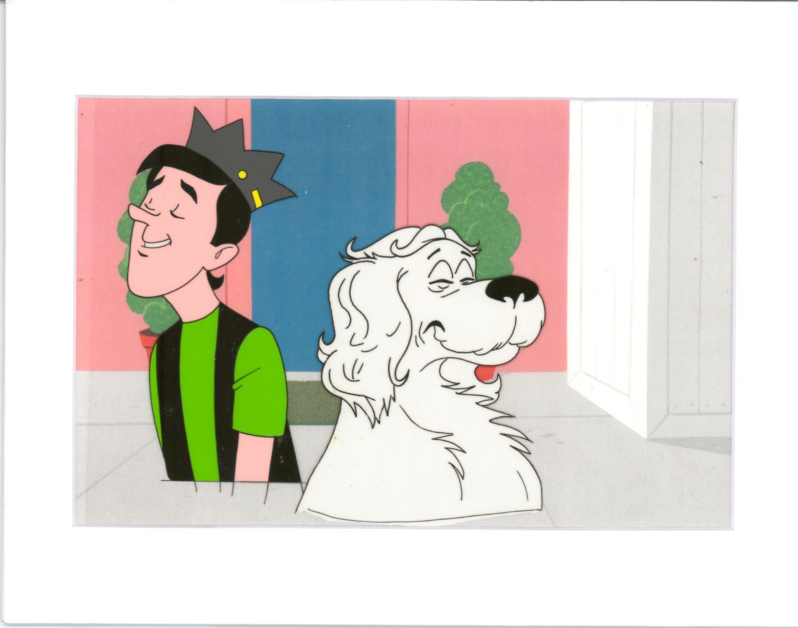 Archie Production Animation Art Cel Setup from Filmation 1968-1969 b2047